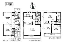 新築一戸建　5号棟