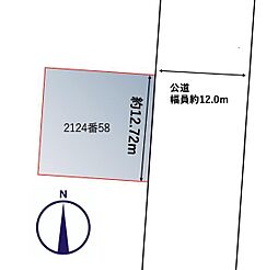 東米里2124-58・土地