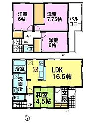 千葉市稲毛区小中台町　1号棟