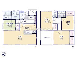 鎌ケ谷市東道野辺3丁目　7号棟