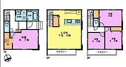 市川市稲荷木3丁目　1号棟