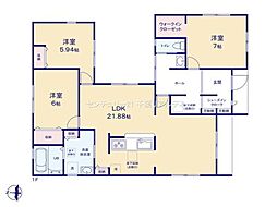 茂原市東部台2丁目　3号棟