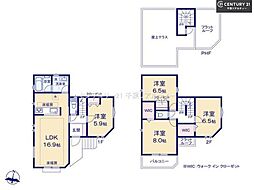 船橋市金杉8丁目　1号棟
