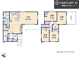 船橋市高野台3丁目　1号棟