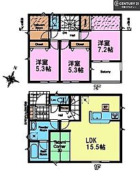 船橋市習志野台6丁目　1号棟