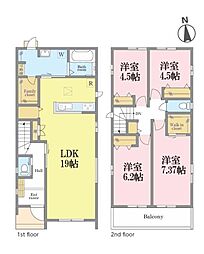 鎌ケ谷市東中沢4丁目　A号棟