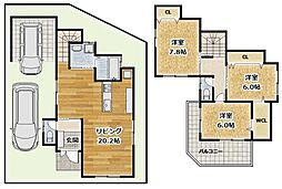 竹渕西5丁目新築戸建2号地