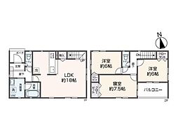 札幌市白石区川下二条６丁目の一戸建て