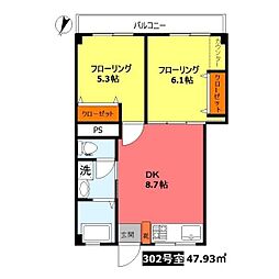雪谷メゾンネージュ 302