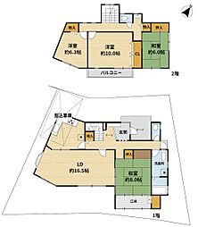 高槻市芝谷町の一戸建て