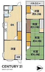 高槻市南松原町の一戸建て