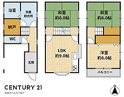 茨木市橋の内３丁目の一戸建て