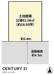 高槻市松川町の土地