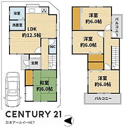 高槻市辻子１丁目の一戸建て