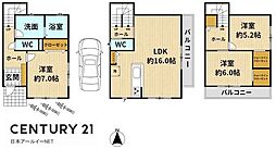 高槻市大塚町１丁目の一戸建て