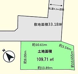 鶴ヶ島市下新田　売地