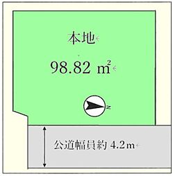 川越市的場1丁目　売地