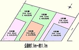 川越市天沼新田　売地　全6区画