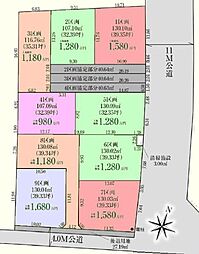 鶴ヶ島市脚折31期　売地　全9区画