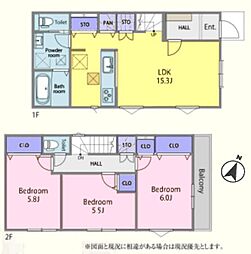 鶴ヶ島市中新田　新築分譲住宅