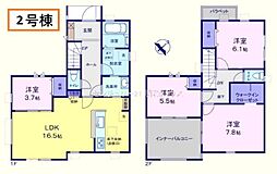 鶴ヶ島市下新田第3　新築分譲住宅　全3棟