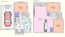 鶴ヶ島市鶴ヶ丘　新築GARAGEハウス
