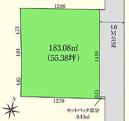 坂戸市中小坂2期　売地