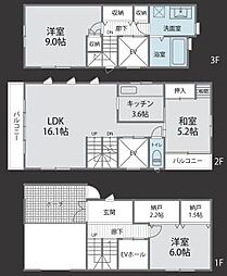 世田谷区奥沢２丁目の一戸建て