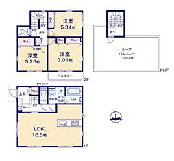 相模原市中央区淵野辺本町２丁目の一戸建て