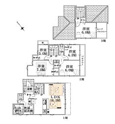 横浜市港北区鳥山町の一戸建て