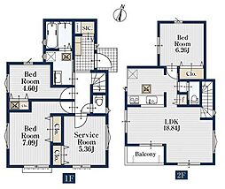 横浜市港南区東芹が谷の一戸建て