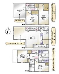 茅ヶ崎市萩園の一戸建て