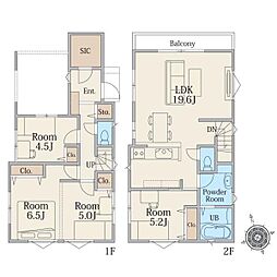 川崎市多摩区長尾３丁目の一戸建て