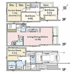 川崎市宮前区土橋5丁目の一戸建て