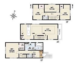 川崎市高津区梶ケ谷3丁目の一戸建て