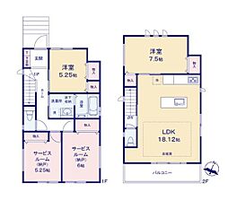大田区南久が原２丁目の一戸建て