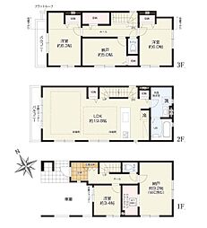 横浜市港北区新吉田東２丁目の一戸建て