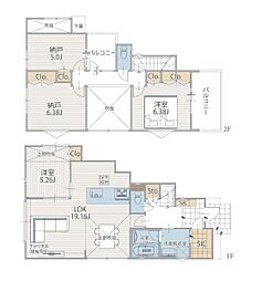 横浜市港北区鳥山町の一戸建て