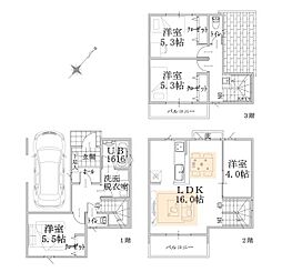 横浜市港南区港南１丁目の一戸建て