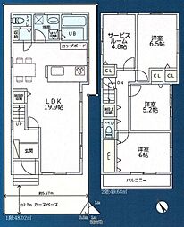 横浜市港北区綱島東５丁目の一戸建て