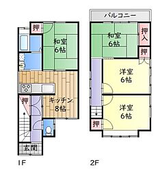 綴喜郡井手町大字多賀小字佃の一戸建て