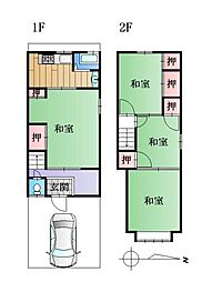北区馬ノ目　テラスハウス