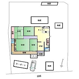 木津川市加茂町例幣　中古平家