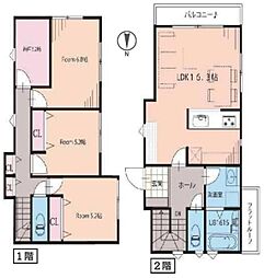 横浜市港北区下田町6丁目　中古一戸建て