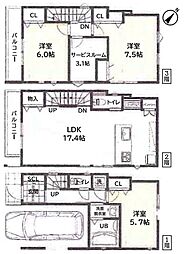 横浜市港南区野庭町　中古一戸建て