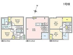 鎌倉市小袋谷2丁目　新築一戸建て