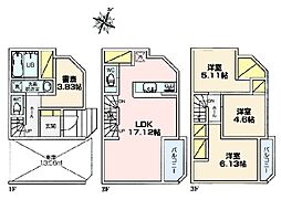 横浜市港北区綱島東5丁目　新築一戸建て