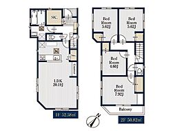 藤沢市鵠沼松が岡2丁目 新築一戸建て