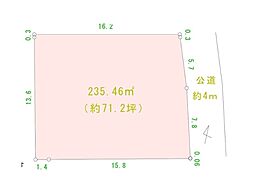 藤沢市亀井野　売地