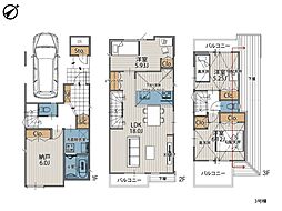 横浜市鶴見区東寺尾1丁目　新築一戸建て